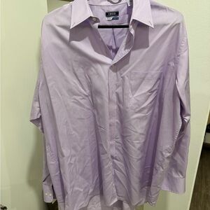 IZOD Men's Lavender Dress Shirt 18
